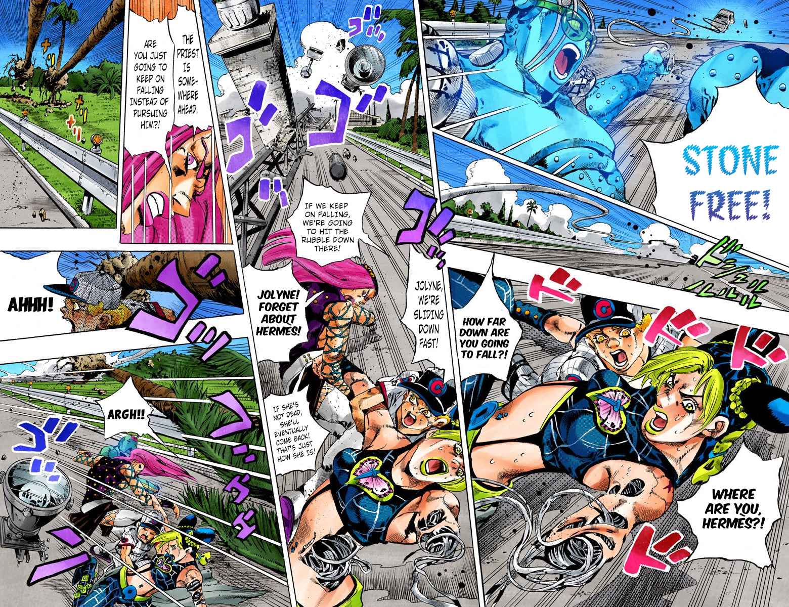 <b>JoJo</b>&apos;s Bizarre Adventure Part 6: <b>Stone</b> <b>Ocean</b> Colored Chapter 16.